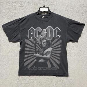 Vintage AC/DC Back In Black T-Shirt Size L Men’s